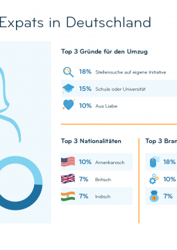 Grafik: Typische Expats in Deutschland