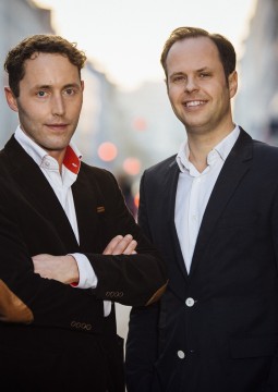 InterNations Founders & Co-CEOs Philipp von Plato (left) and Malte Zeeck (right)