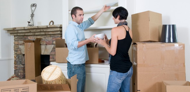 Unpacking boxes: Make yourself a new home away from home!