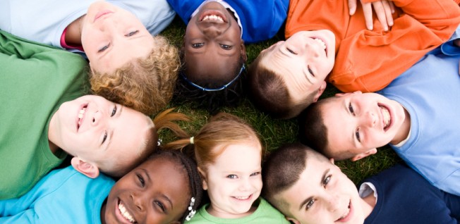 Children overcome differences with greater ease than adults.